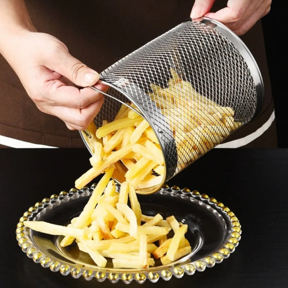 Elevate Your Cooking Experience with the Premium 2L Stainless Steel Deep Fryer Pot - Perfect for Golden French Fries and Crispy Chicken!