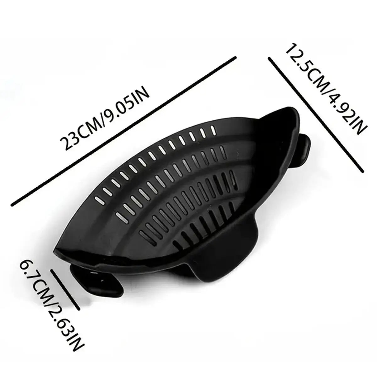 Adjustable Clip-On Strainer for Pots, Pans, and Bowls - Kitchen Essential