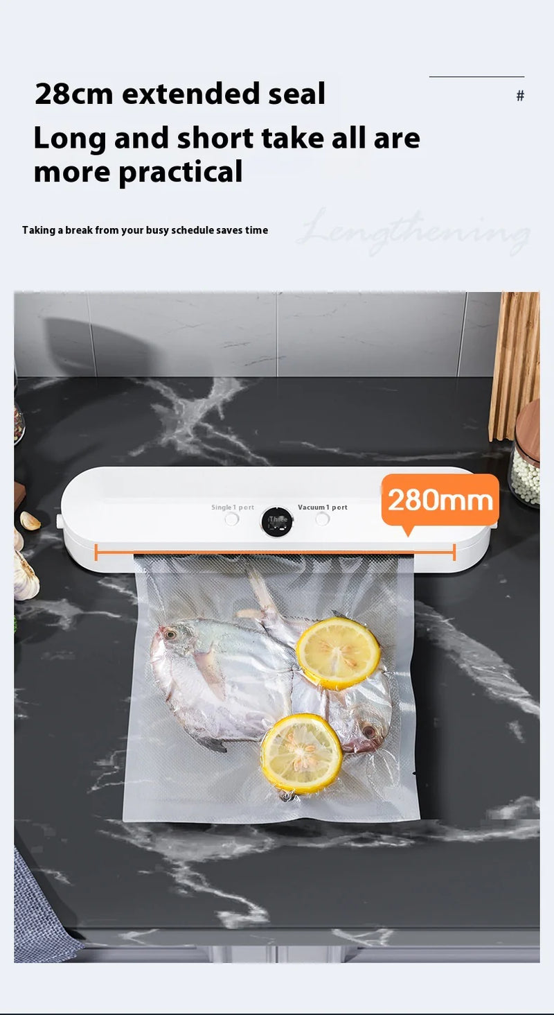 Mini Automatic Vacuum Sealer for Compact Food Preservation