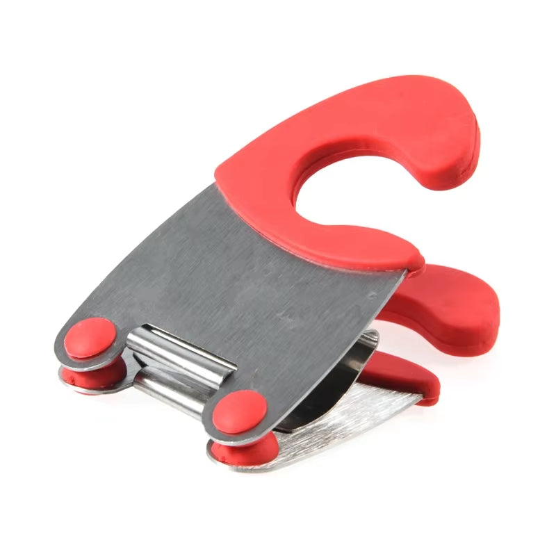 Stainless Steel Pot Side Clips - Anti-Scalding Spoon Holder for Kitchen Use