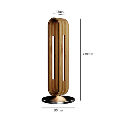 Wooden Headphone Stand - Elegant Desk Headset Holder Compatible with Sennheiser, Bose, Beats, Razer, AKG, AirPods Max, HyperX, Sony PS4, and More