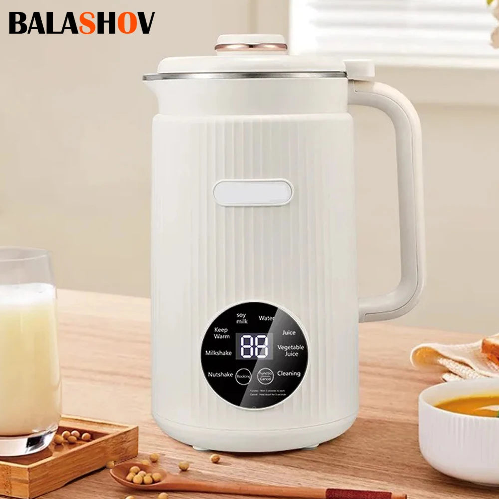 Experience the Magic of Homemade Soy Milk with Our 1200ML Electric Soybean Milk Machine – Automatic, Filter-Free Blender for Rice Paste and More!