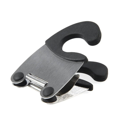 Stainless Steel Pot Side Clips - Anti-Scalding Spoon Holder for Kitchen Use